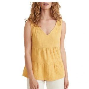 Marine Layer Corinne Tank in Yellow small/medum